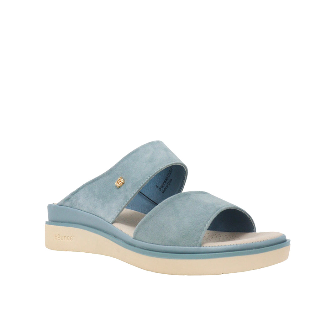 Sandalias Charon celeste para mujer